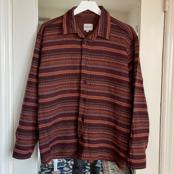 Vintage UNITES COLORS OF BENETTON Shirt - Picture 1 of 4